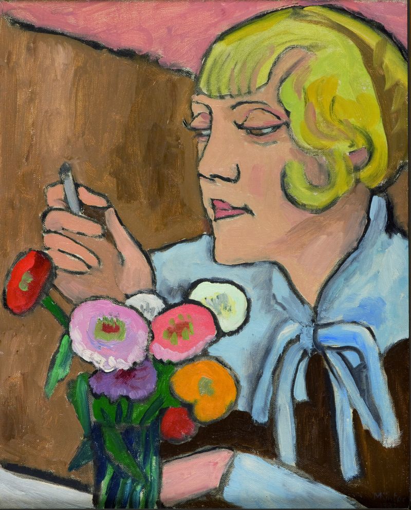 Bildnis einer Künstlerin (Margret Cohen), 1932. 