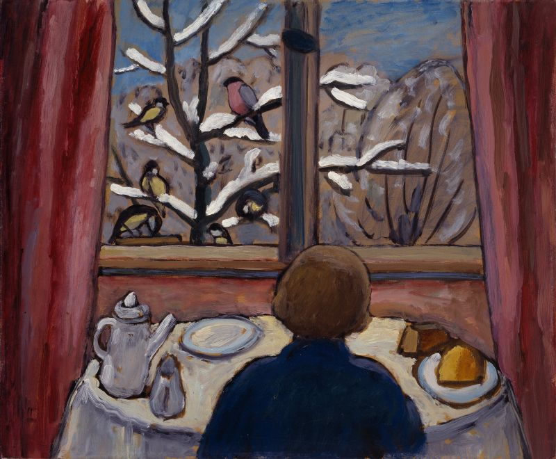 Das Frühstück der Vögel, 1934.