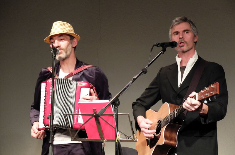Bertram Wolter und Andreas Schantz (v.l.) alias Esel:com