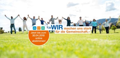 KulturVision ist Wertebotschafter der Sarda-Bank - mit der Spende möchten wir die Anders wachsen Initiative finanzieren.