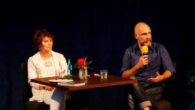 Spurwechsel Ute Haury und Nicolas de Quatrebarbes