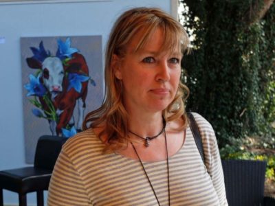 Tatjana Raum in der Galerie Kunst und mehr