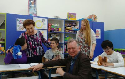 Flüchtlinge aus sSysrien besuchen die Schule der Orienthelfer