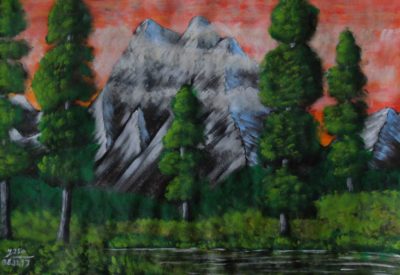 So sieht der junge Geflüchtete aus Afghanistan Yasin Rezaie die Berge