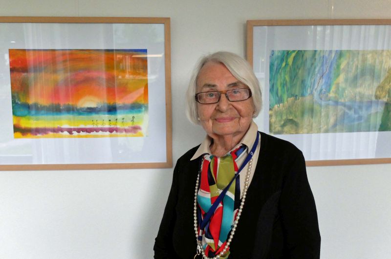 Gerda Döring - Kunst im Seniorenheim hält jung