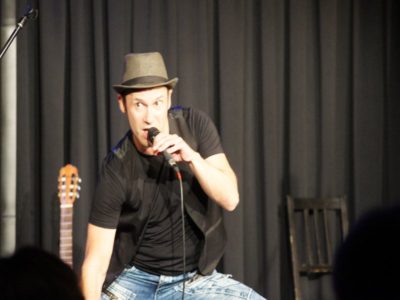 Tobias Öller in Aktion