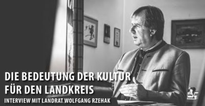 Landrat Wolfgang Rzehak im Interview mit Monika Ziegler