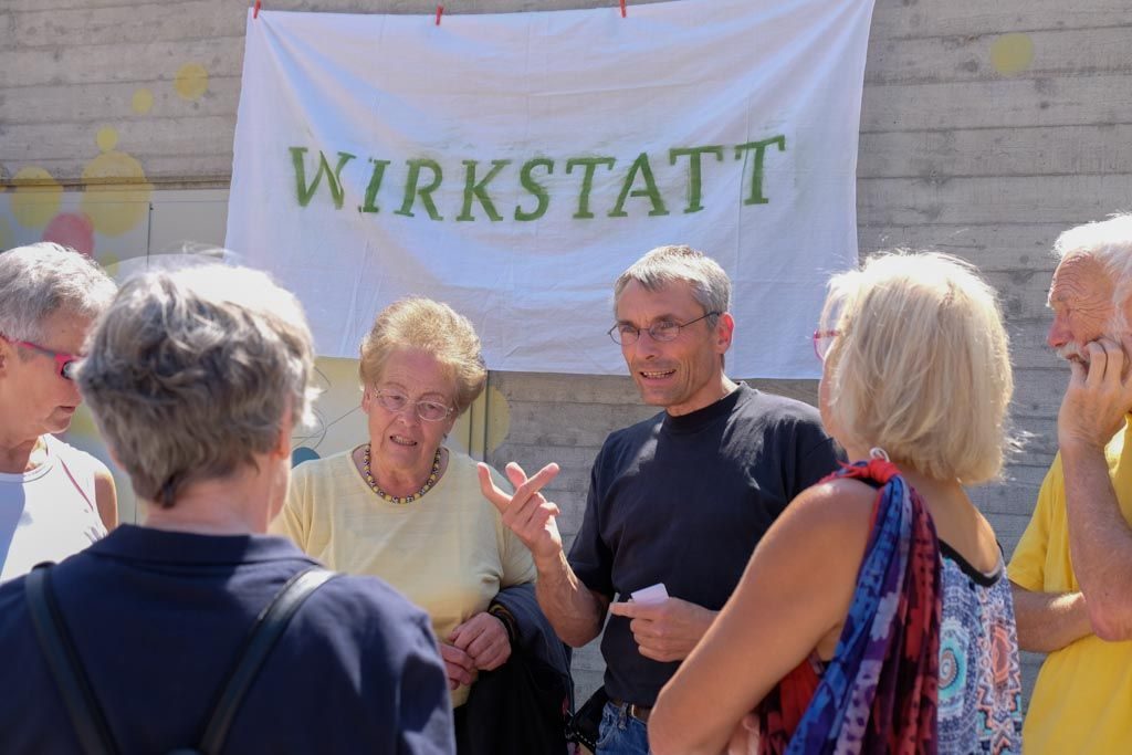 Begegnung, Gespräche, Ideen: Bernd Villwok von der Wirkstatt