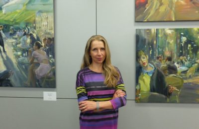 Künstlerin Ekaterina Zacharowa