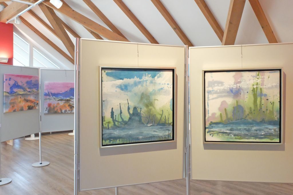 Magdalena Nothaft - luftige Bilder inspiriert vom Chiemsee