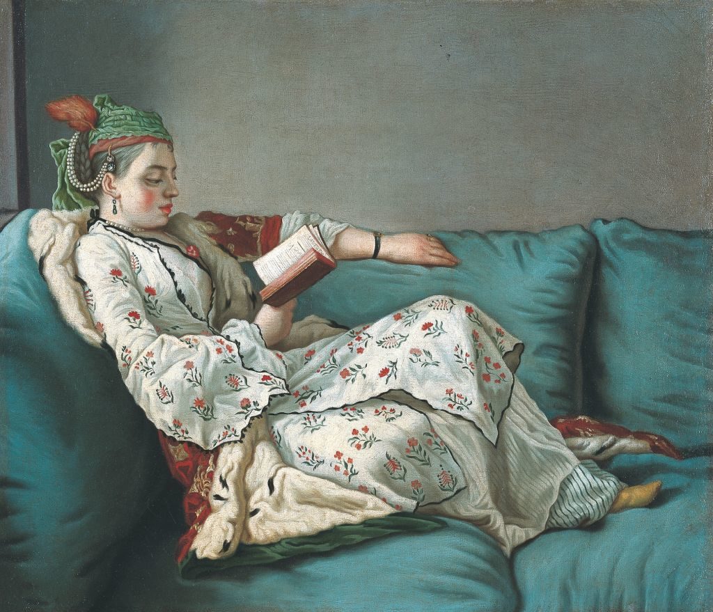 Jean-Etienne Liotard Leserin im orientalischen Gewand, 1748-52 © Sammlung Schirmer, München