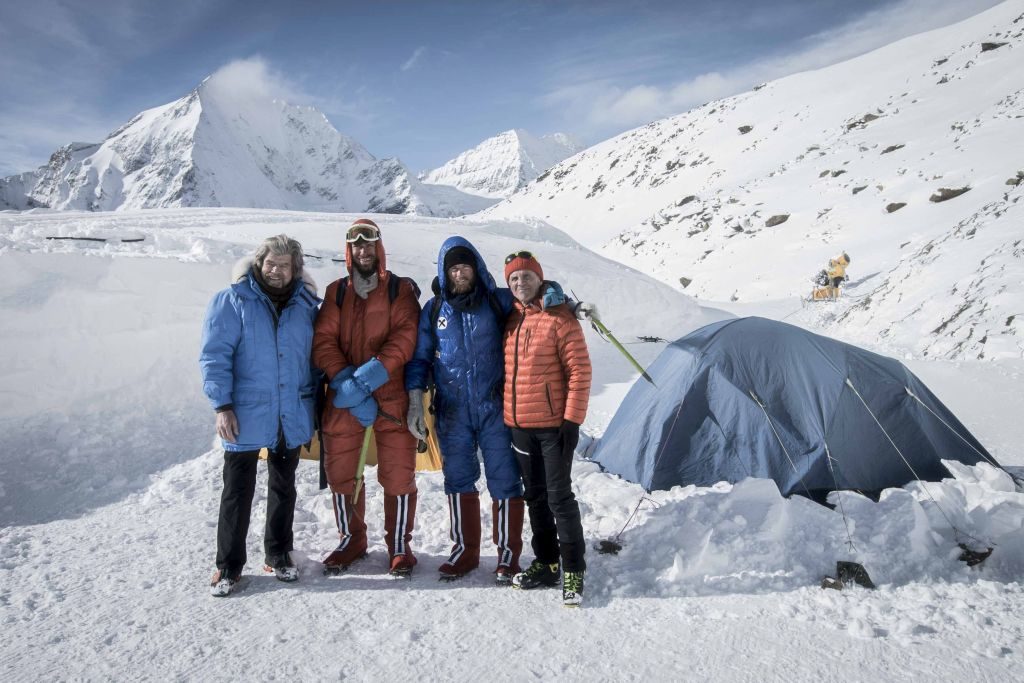  Reinhold Messner, Simon Messner, Peter Habeler, Philipp Brugger ServusTV_AlexanderBrus