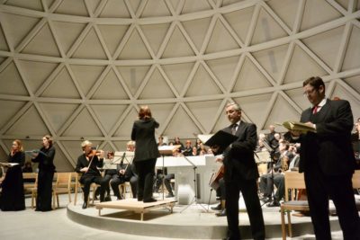 Die Gesangssolisten bereichern den Abend