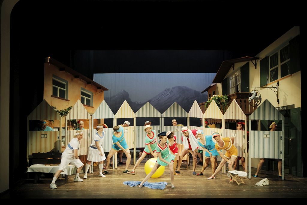 Badespaß am Wolfgangsee Foto: Freies Landestheater Bayern 