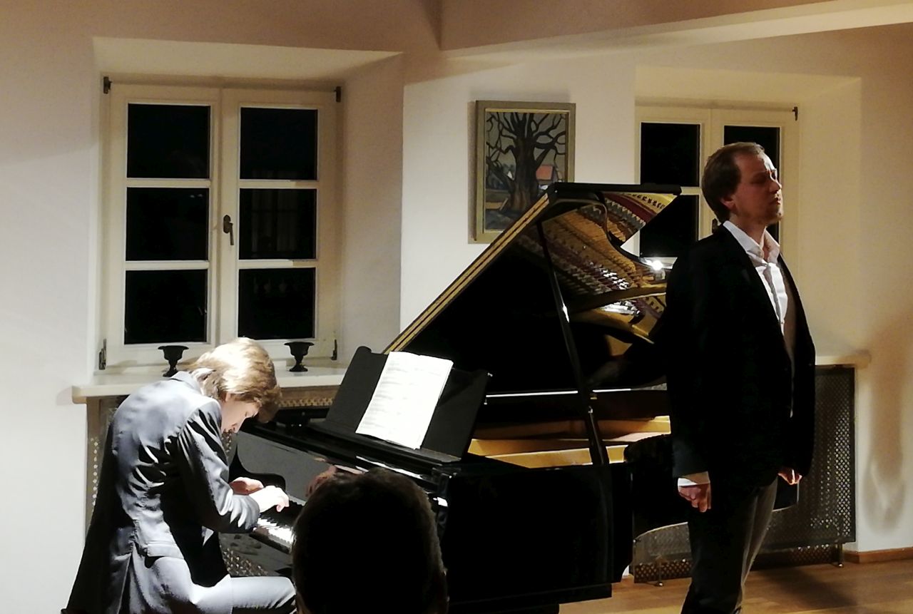 Musiker, die in ihrer Musik völlig aufgehen