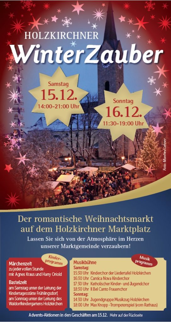 Winterzauber Holzkirchen