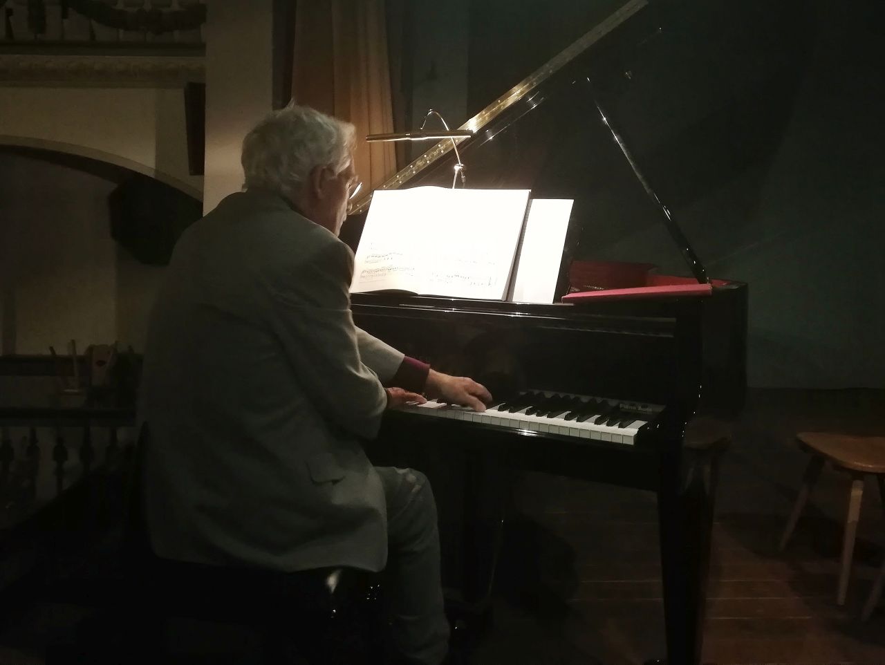 Plauderei am Klavier