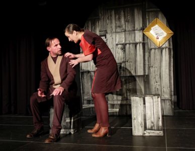 Foolstheater Holzkirchen - "Hildegard von Bingen dinkelfrei" - Heike Feist und Gotthard Lange