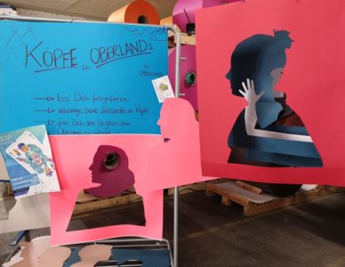 op Up Inovationshub Digitale Scherenschnitte vom FabLab