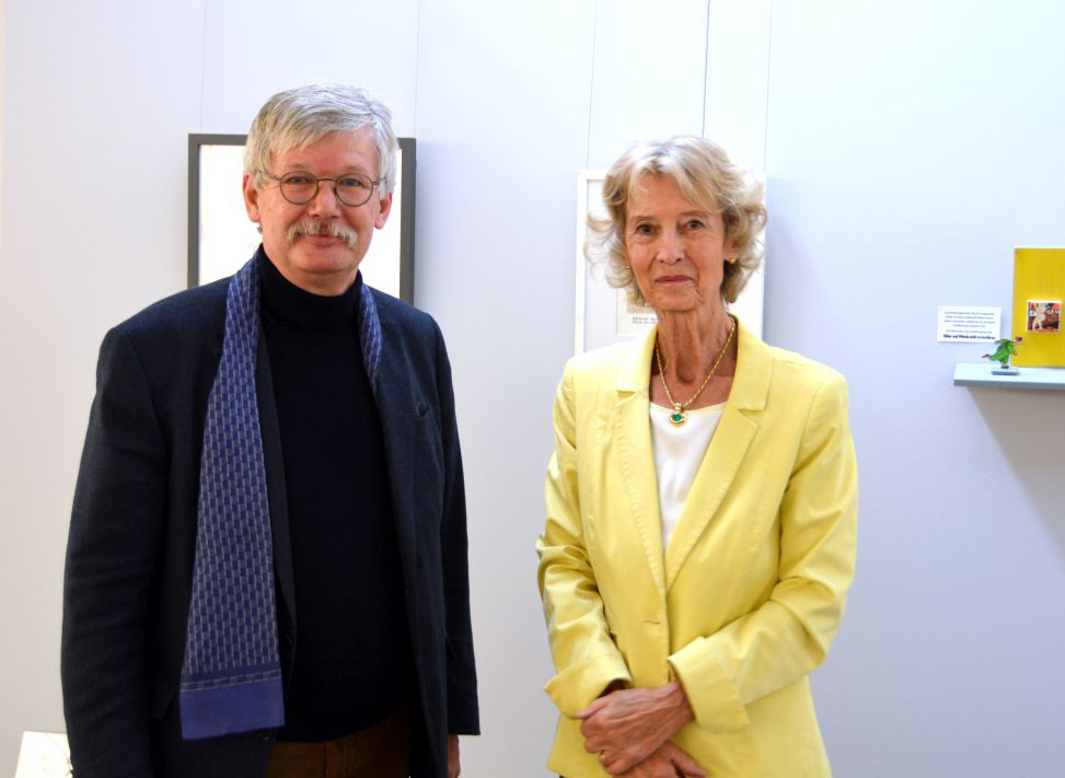 Prof. Dr. Thomas O. Höllmann und Ulrike Leutheusser