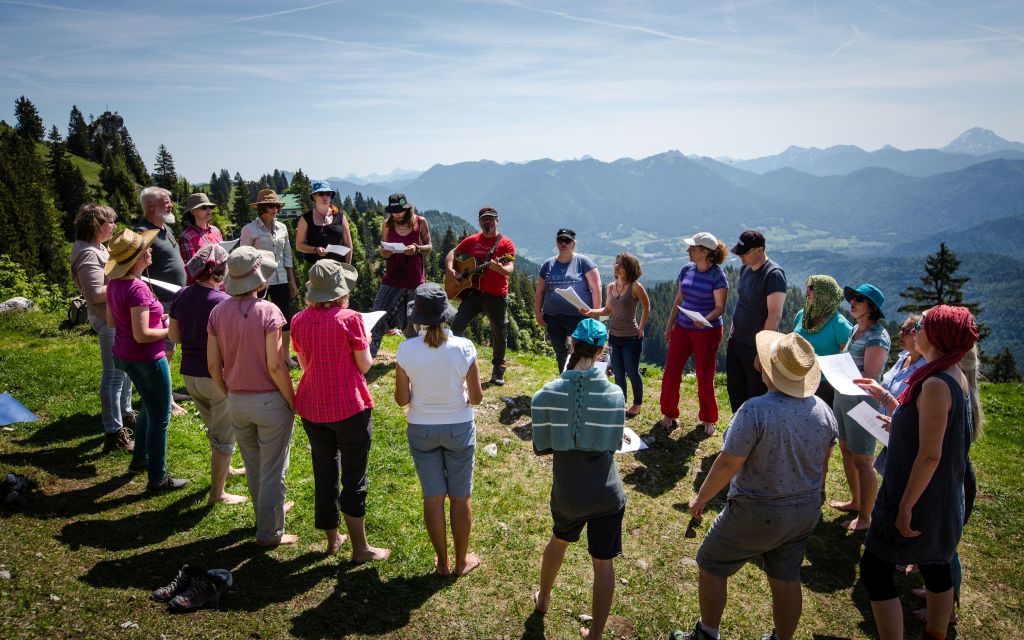 Jodeln am Berg mit Alfons Hasenknopf