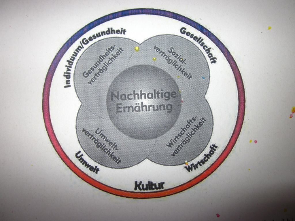 Ökolabel fünf Bereiche der Nachhaltigkeit