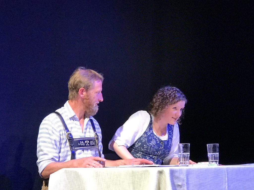 Lebendiges Lesen: Vollblutschauspieler Silvester und Veronika Leo 