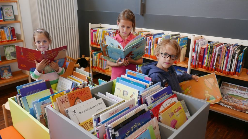 Kinderbuchabteilung der Stadtbücherei Miesbach