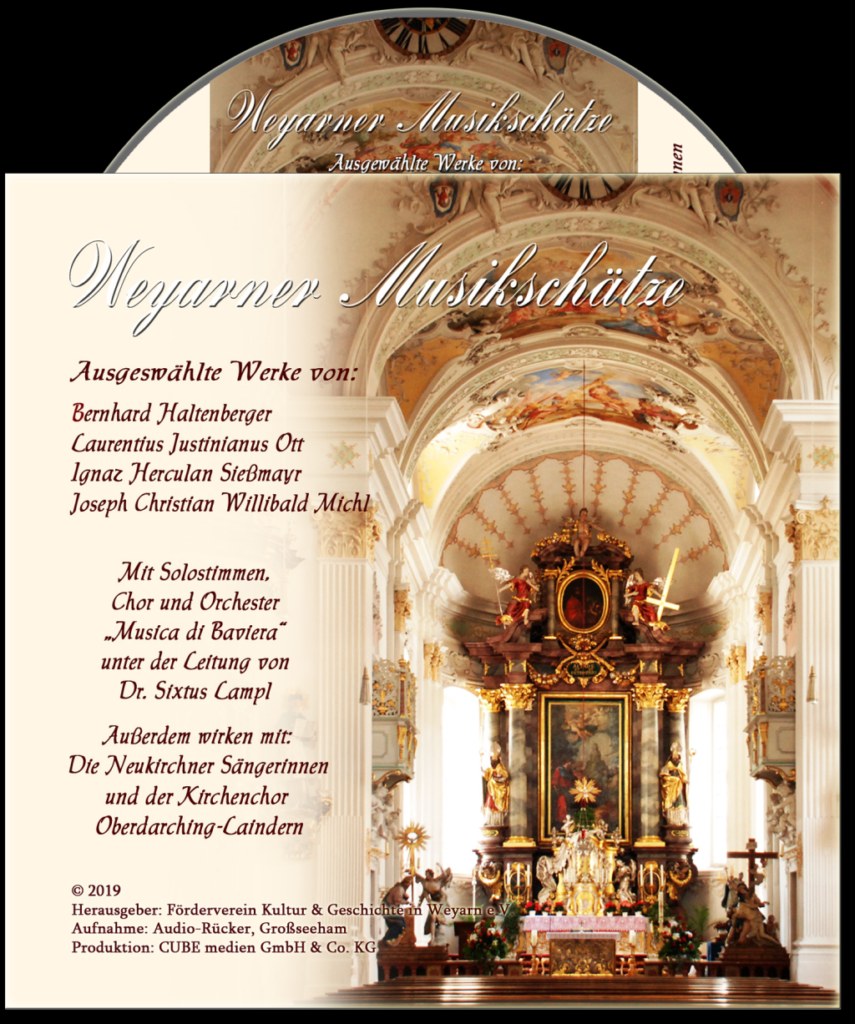 CD KLosterschätze Weyarn