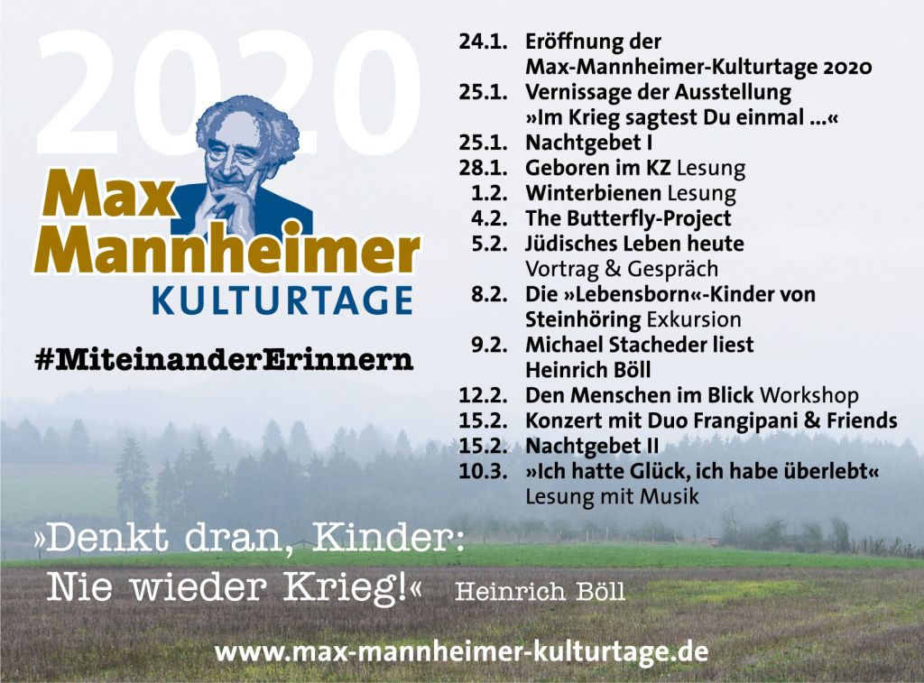 Max Mannheimer Kulturtage