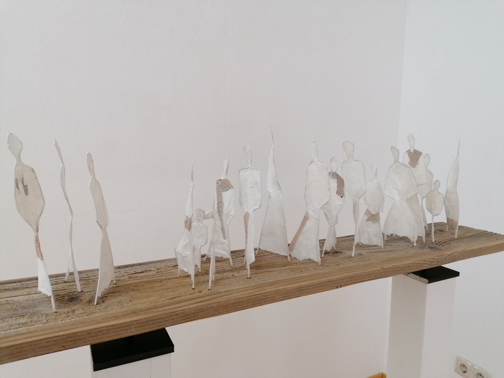 Flucht Objektkunst