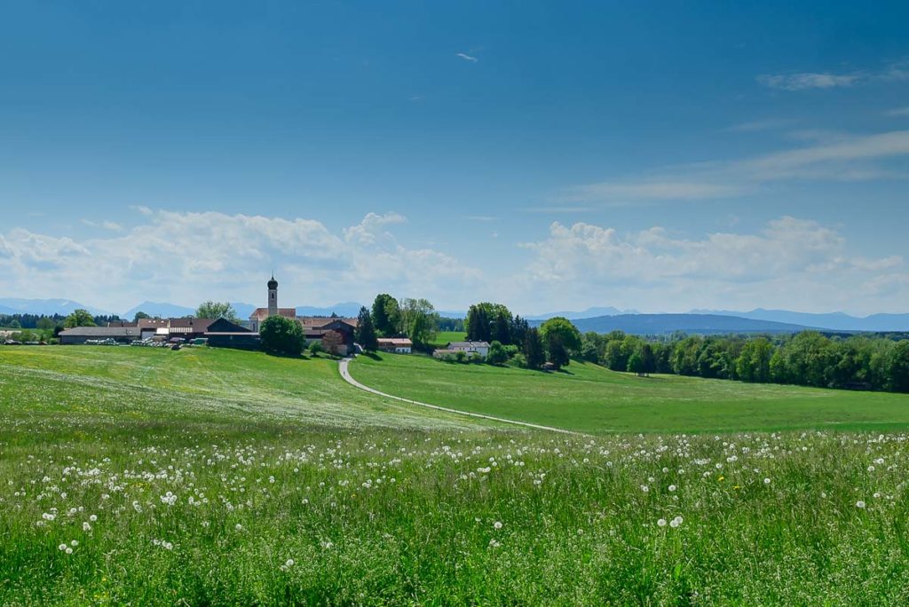 Blick auf Kleinhöhenkirchen