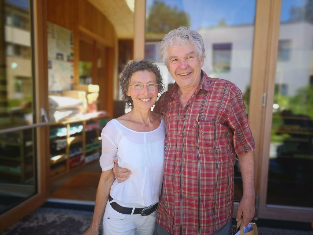 Renate Gönner und Heini Staudinger bei der GEA Akademie im Waldviertel