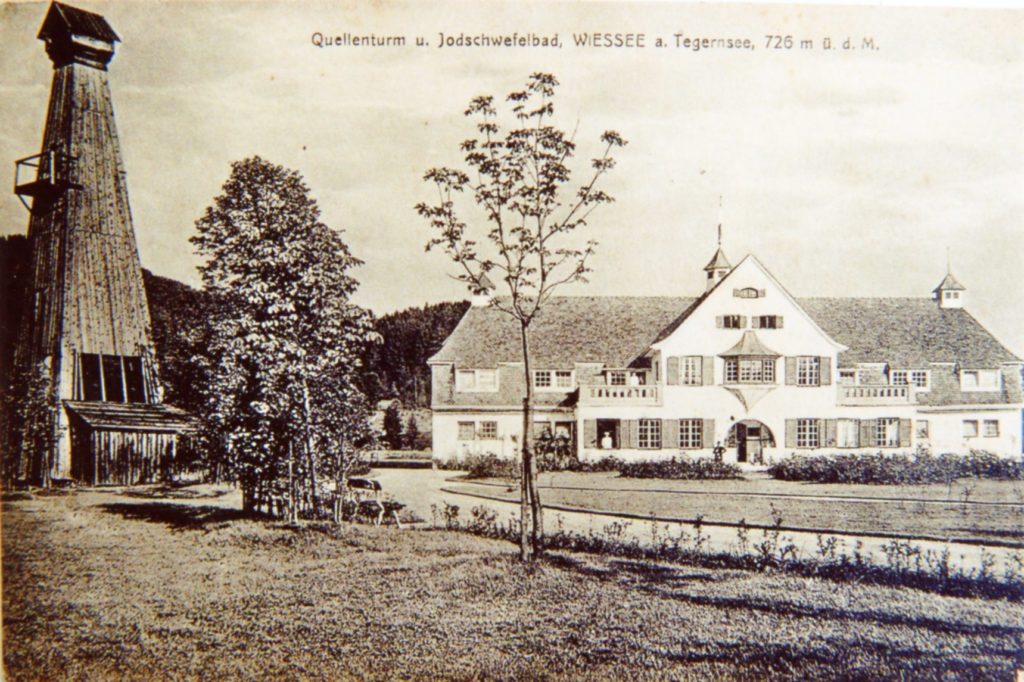 Ölförderturm in Bad Wiessee