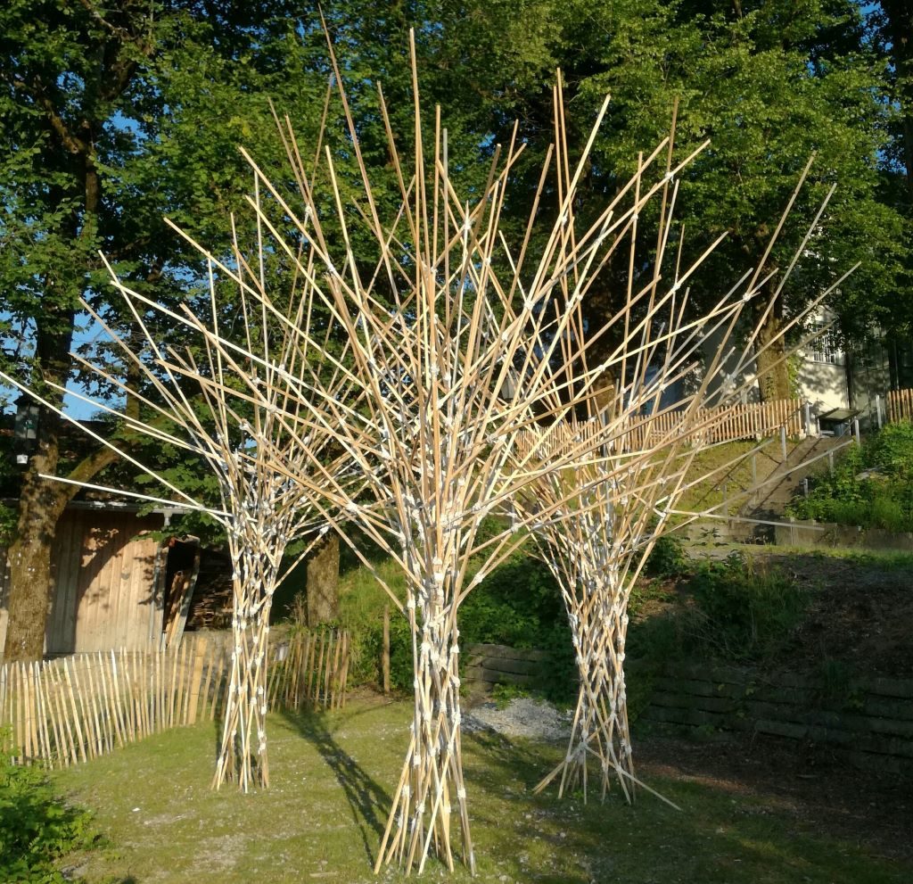 Temporäre Installation