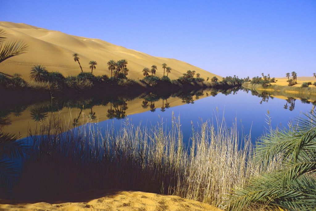 Libyen Ubari Mandara Seen
