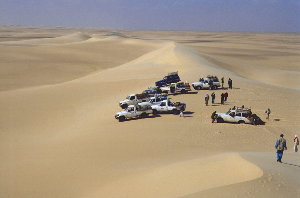 Libyen Wüstentreff