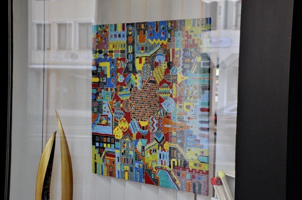 großes Mosaik-Bild