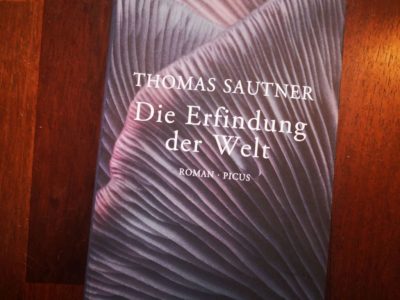 Thomas Sautner - Die Erfindung der Welt, Cover