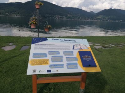 Wanderweg Europas Werte