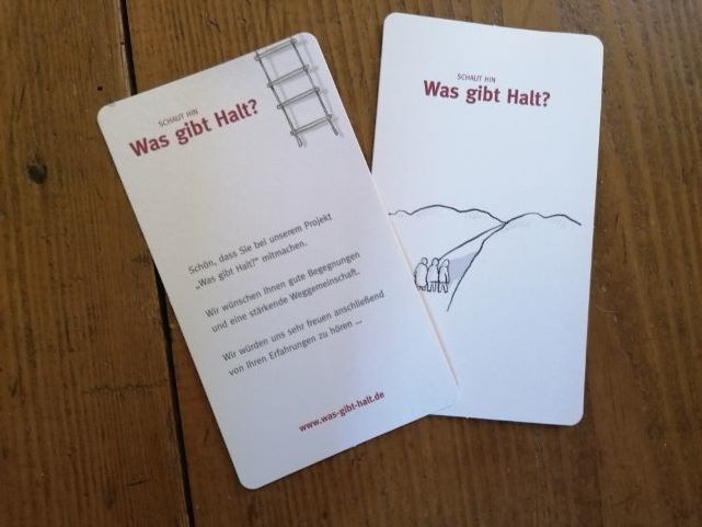 Was gibt Halt?