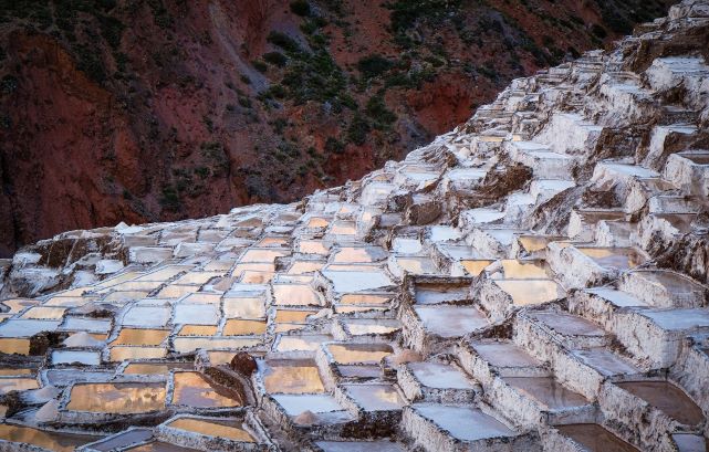 Saltterasse Bolivien