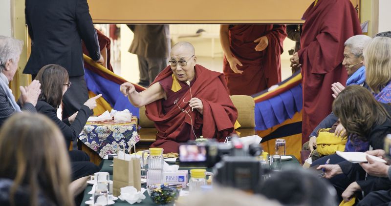 But beautiful Dalai Lama
