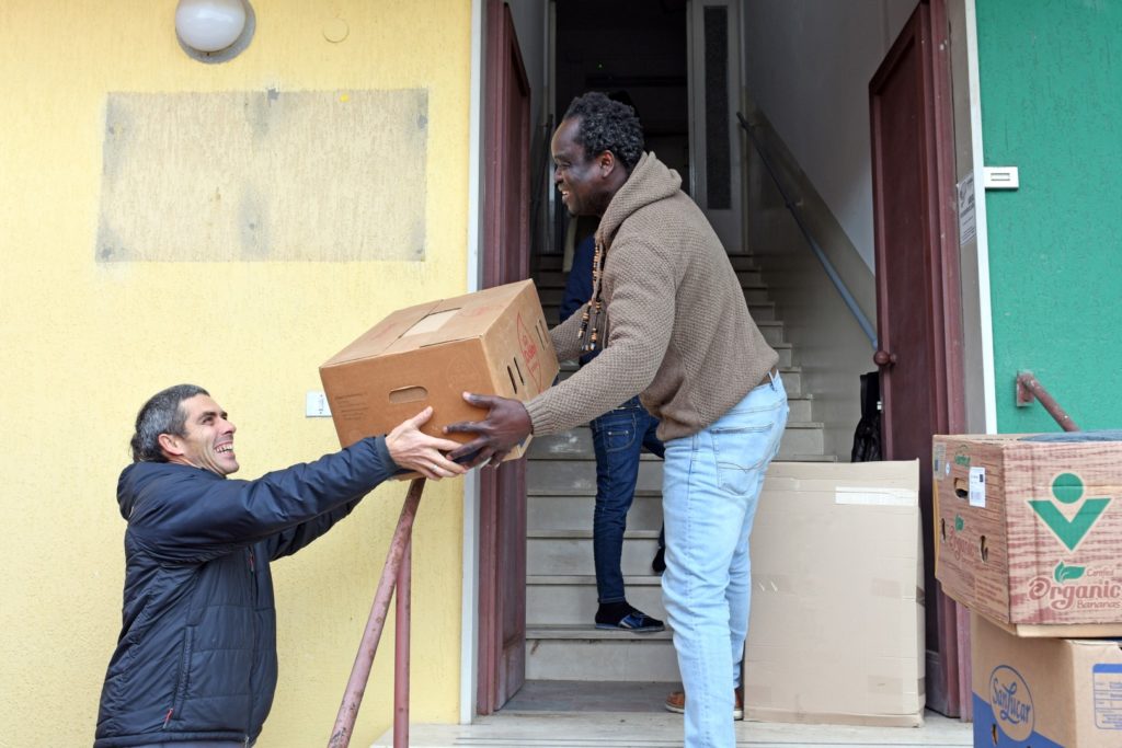 Karawane der Menschlickieit unterstützt das Projekt Casa Sankara in Italien