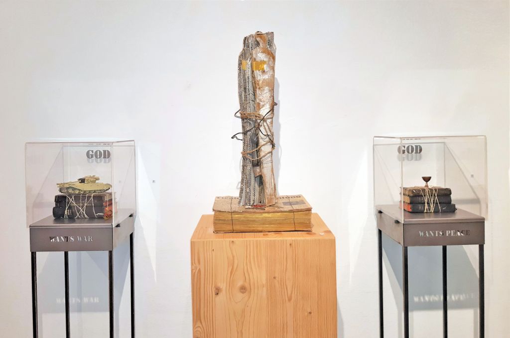 Installation gegen den Krieg - Imad Bechara