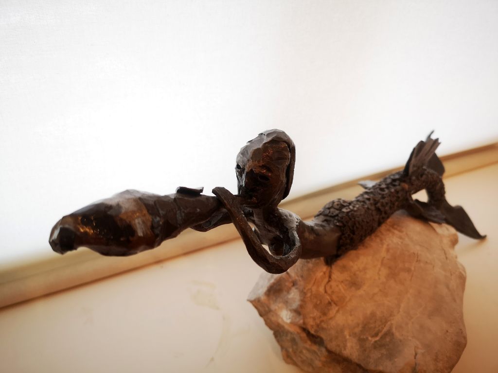 Roberto Consolini - Bronzeskulptur Sirena