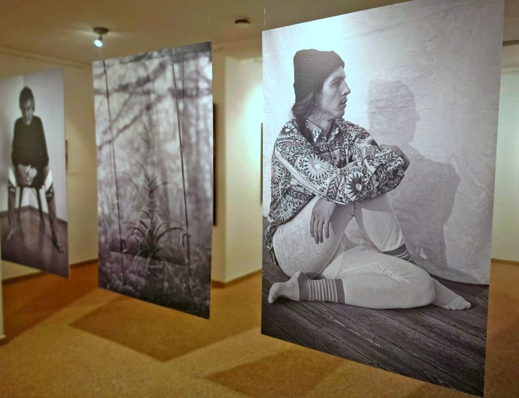 Muriel Breu im Atelier von Ekaterina Zacharova in Gmund