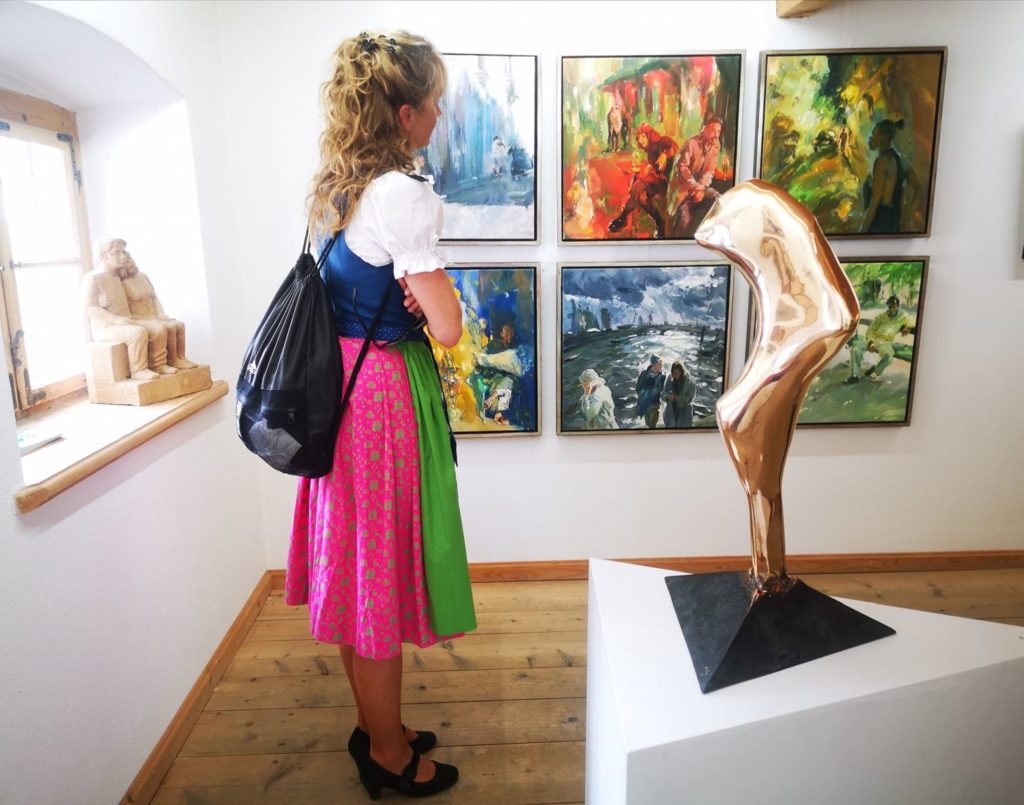 Lange Nacht der Kunst 2022 im Jagerhaus zur Ausstellung "Gmundart"