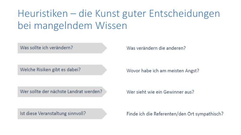 Vom Wissen zum Handeln