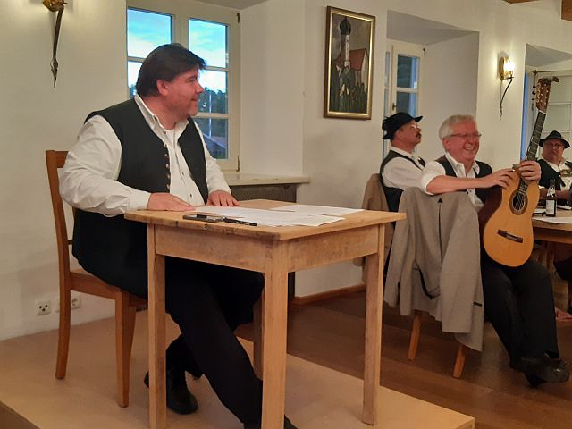 Klaus Wittmann Musikalische Lesung in Warngau 2022